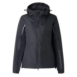 Horze Alexis Womens Waterproof Shell Jacket - Caviar Black
