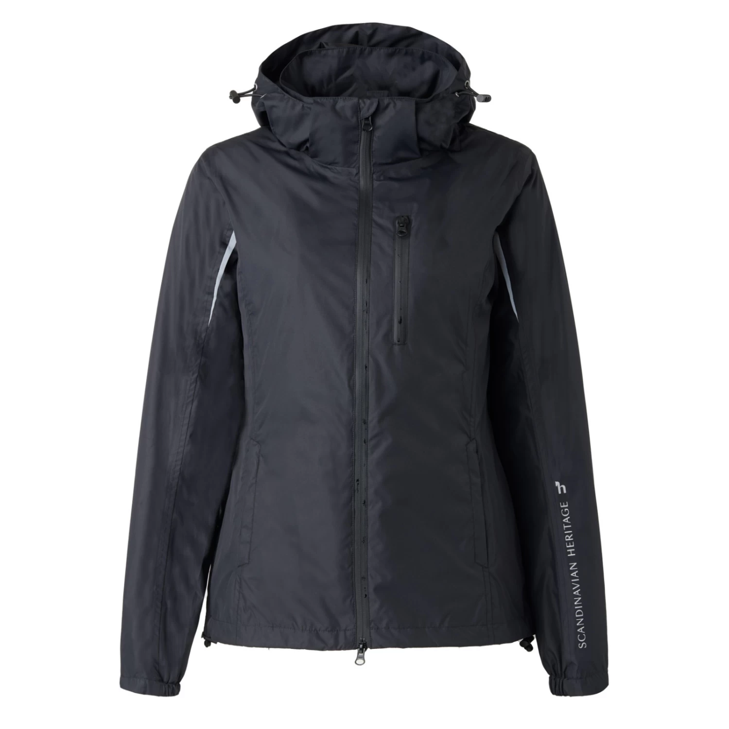 Horze Alexis Womens Waterproof Shell Jacket - Caviar Black