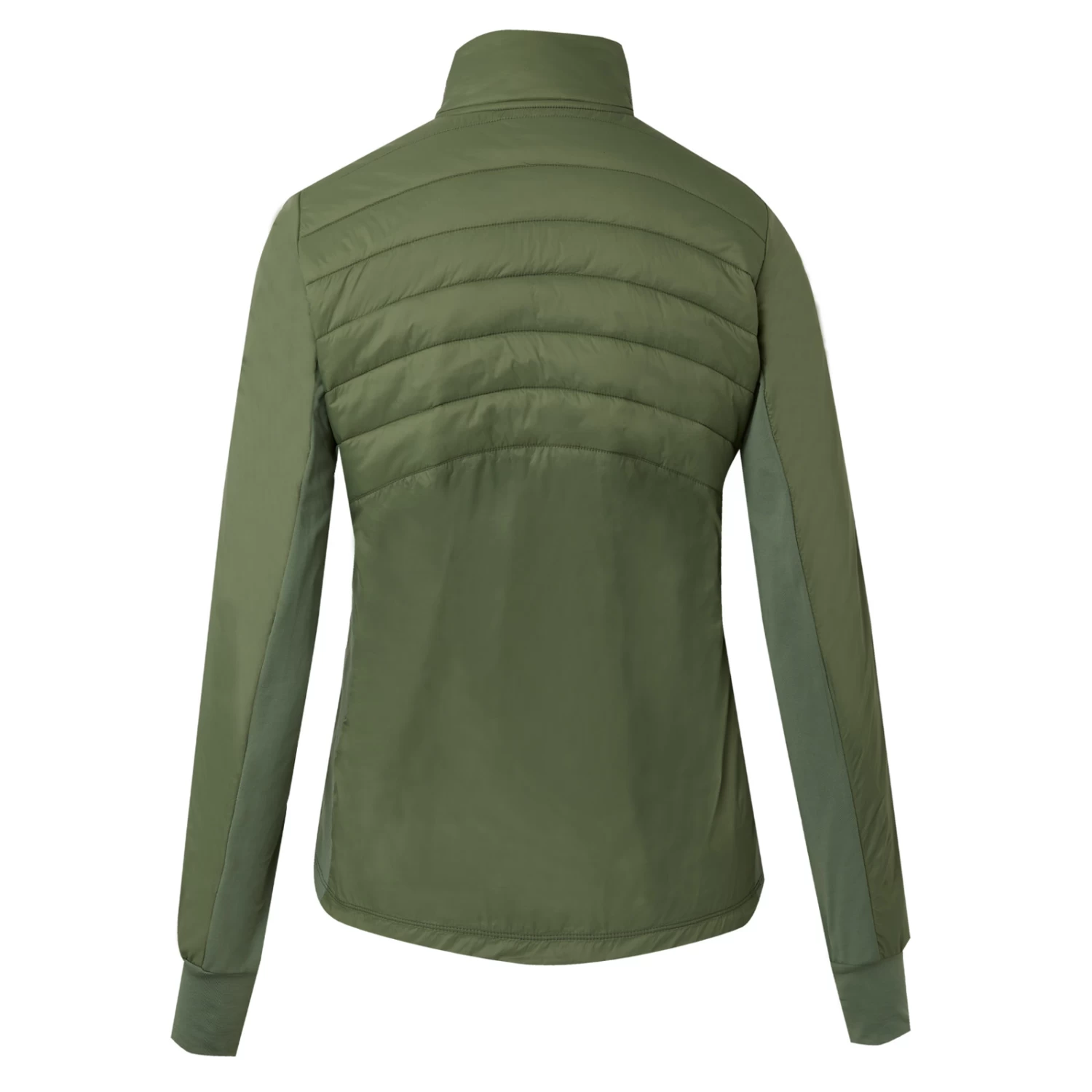 Horze Annika Womens Fleece Lined Pullover Jacket - Olivine Green - Image 8