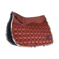 Horze Terrazzo Grip Tech All Purpose Saddle Pad - Smoked Paprika