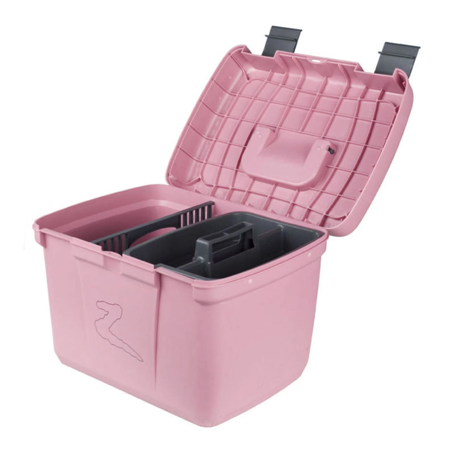 Horze Smart Grooming Box - Wild Rose Pink - Image 8