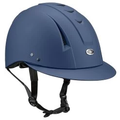 IRH Equi-Pro Sun Visor Helmet - Navy Dark Blue