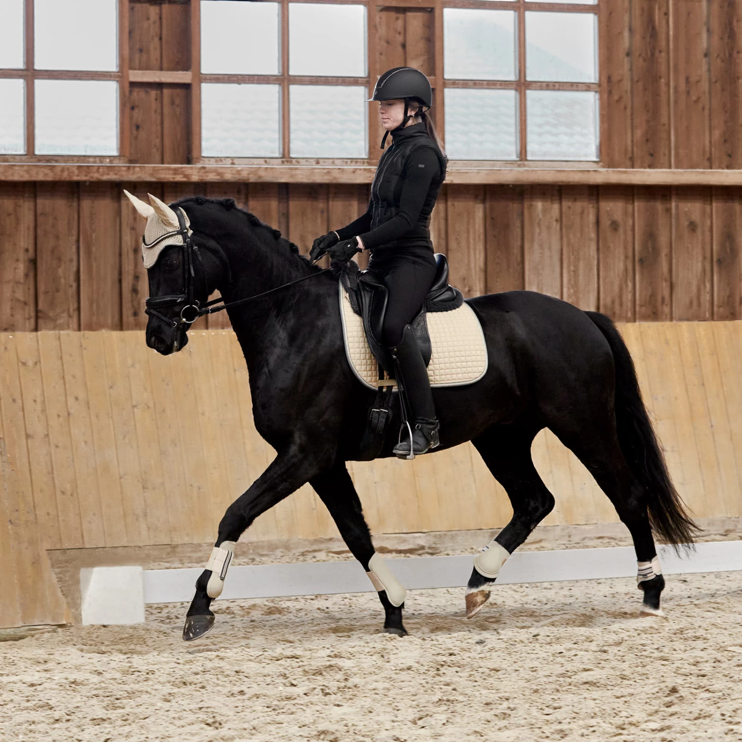 Horze Adepto Tendon Boots - Safari Brown - Image 6