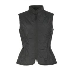 Horze Womens Classic Quilted Vest - Black