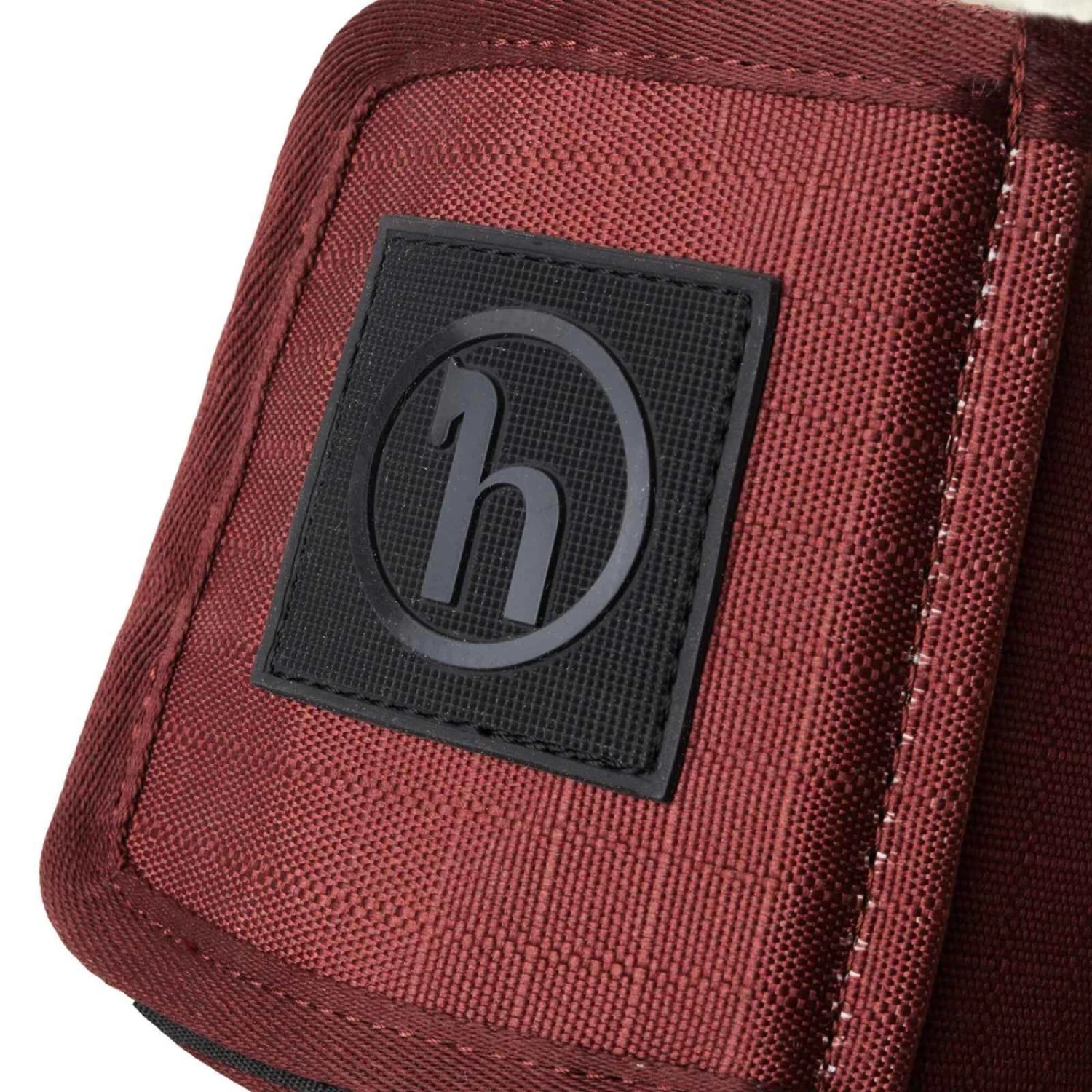 Horze Terrazzo Bell Boots With Fleece - Smoked Paprika - Image 3