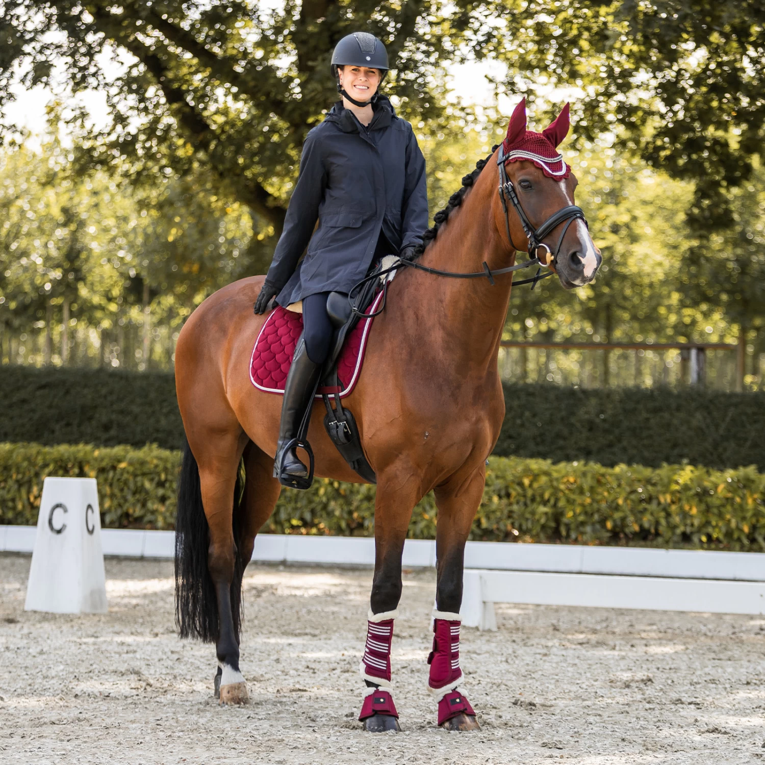 Horze Isabella Womens 3-in-1 Jacket - Black - Image 8