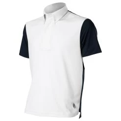 Equinavia Haakon Mens Short Sleeved Show Shirt - Navy/White