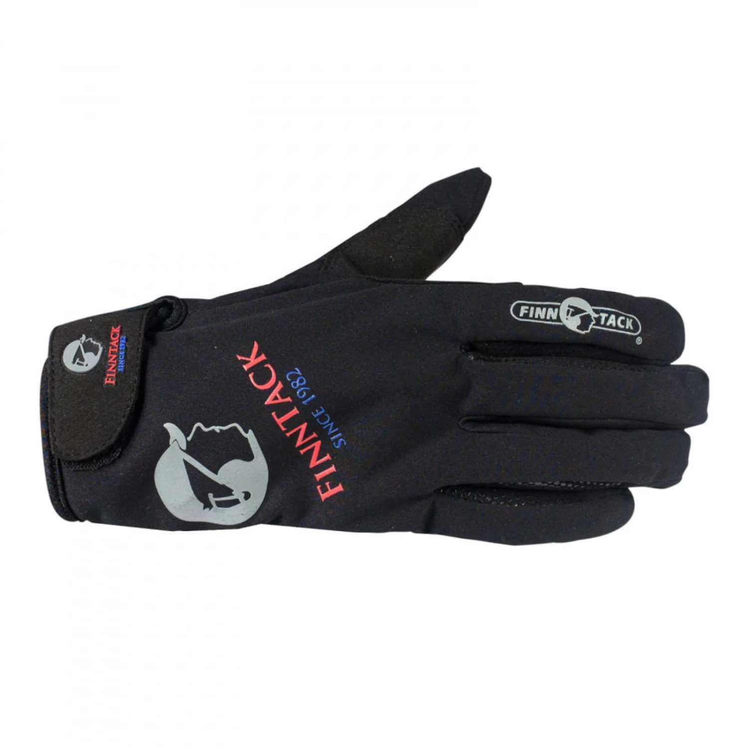Finntack Softshell Gloves - Black