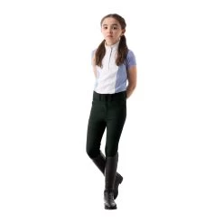 Equinavia Tuva Kids Knee Patch Breeches - Deep Green