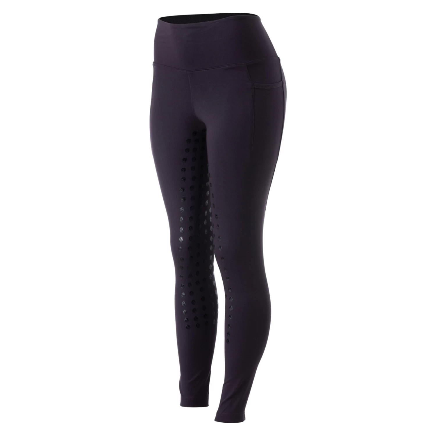 Equinavia Alva Womens Define Full Grip Tights - Eggplant Purple - Image 6