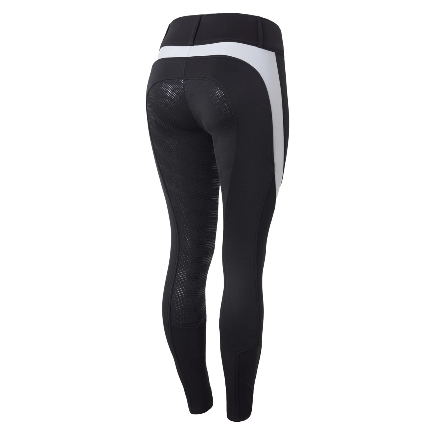 Horze Womens Reflective Breeches - Black