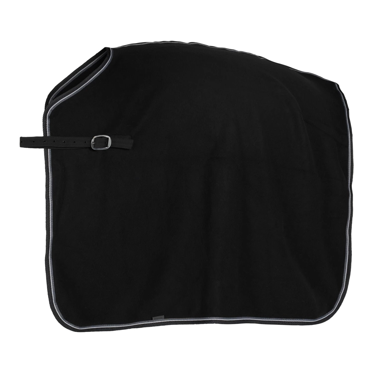 Horze Kiel Fleece Quarter Sheet - Black - Image 5