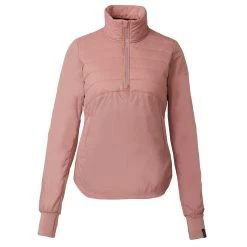 Horze Annika Womens Fleece Lined Pullover Jacket - Rose Tan