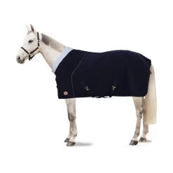 Horze Terrazzo Double Bonded Fleece Cooler - Dark Navy