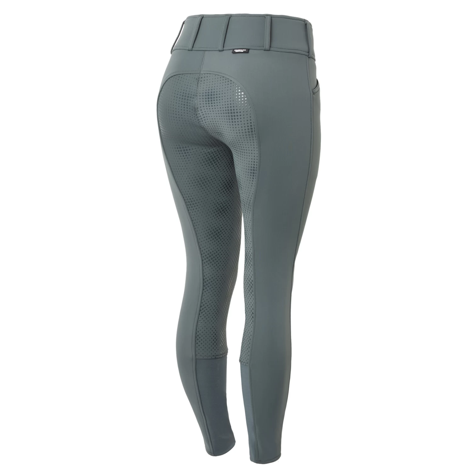 Horze Grand Prix Womens Thermo Softshell Full Seat Breeches - Roasted Cashew - Image 9
