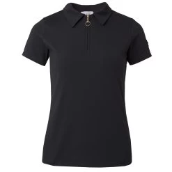 Horze Sagira Womens Breathable Quick Dry Training Shirt - Dark Navy