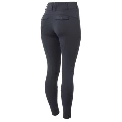 Horze Ingrid Womens Knee Patch Breeches - Dark Navy