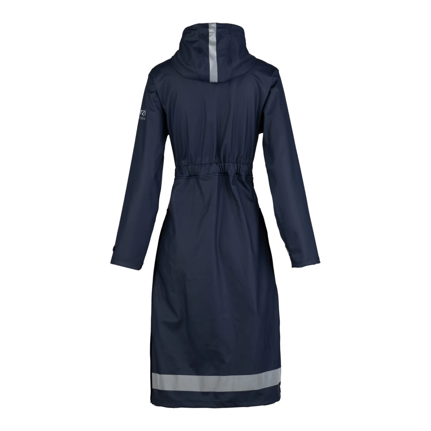 Horze Hazel Long Raincoat - Dark Navy - Image 5