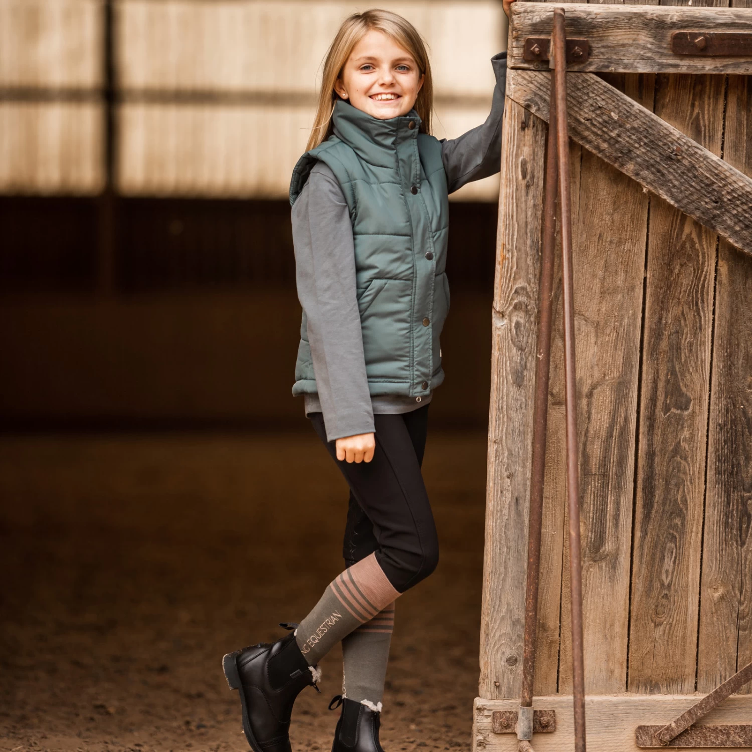 Horze Wexford Kids Paddock Winter Boots - Black - Image 9