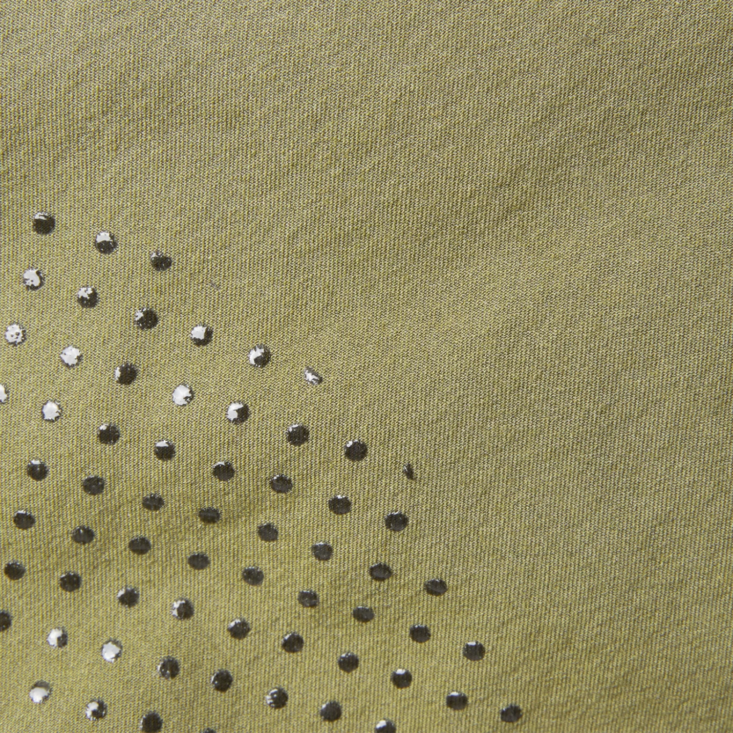 Horze Womens High Waist Full Seat Breeches With Crystals - Winter Moss Green - Image 5