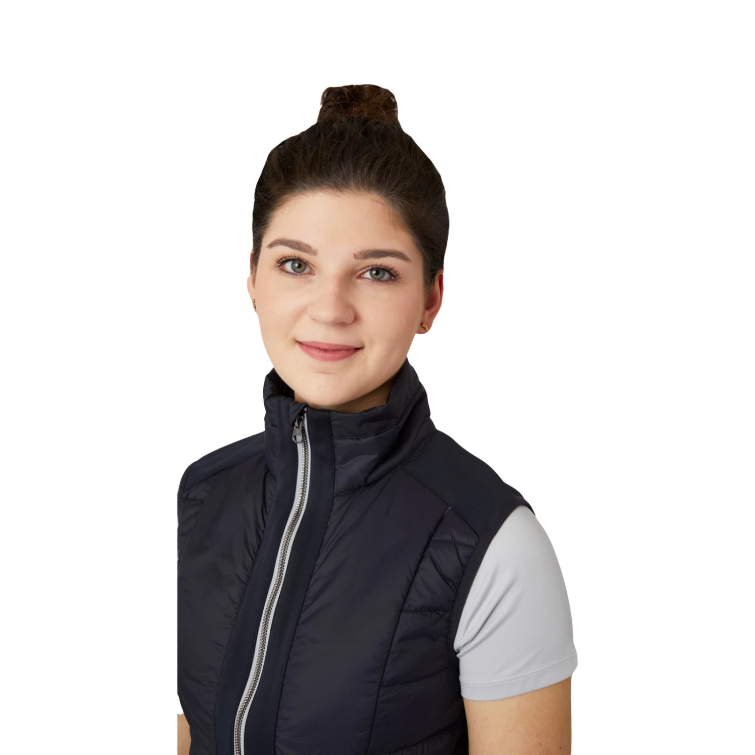 Horze Cameron Womens Hybrid Vest - Dark Navy - Image 7