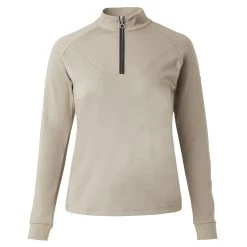 Horze Katya Womens Training Shirt - Roasted Cashew