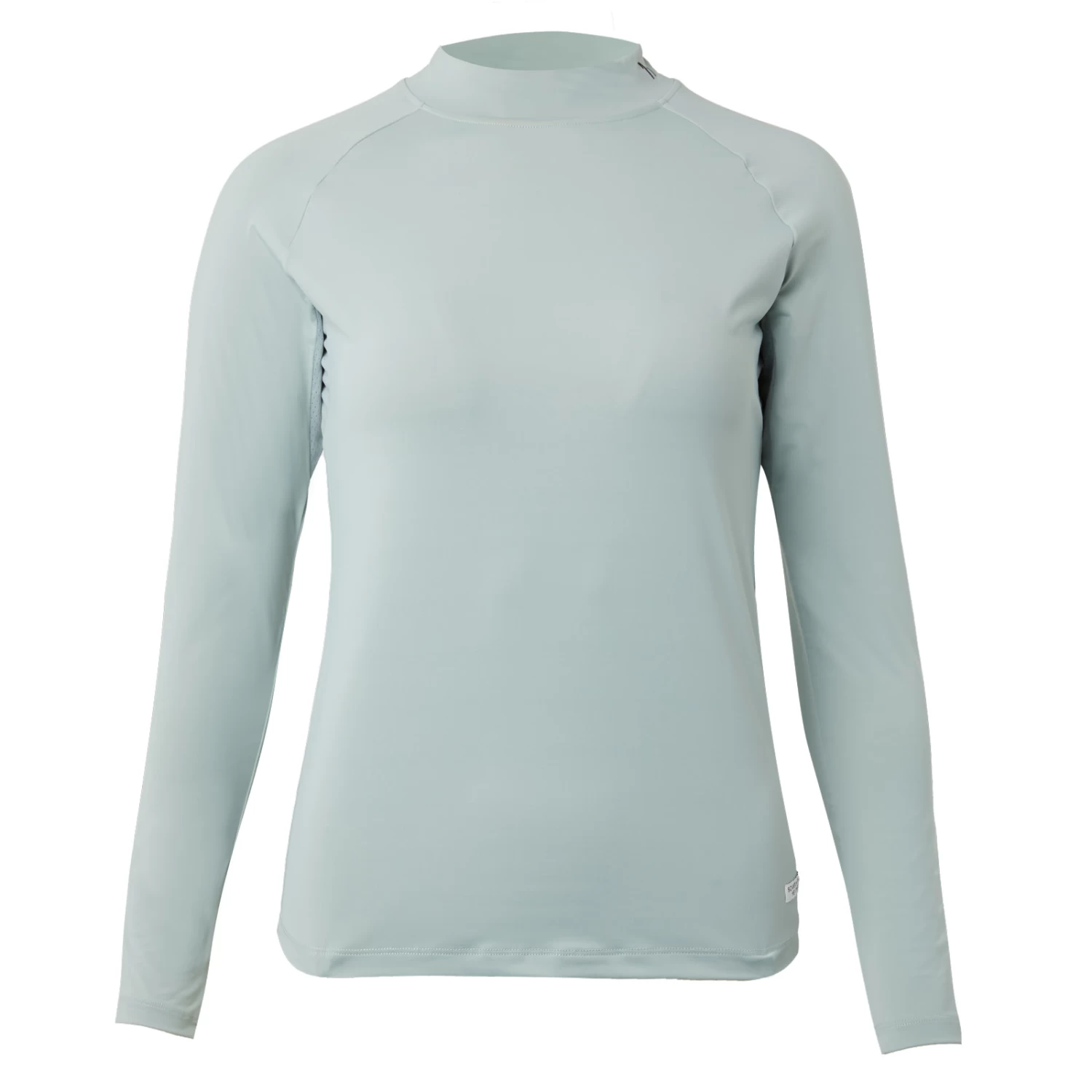 Horze Gabriela Womens UV Pro Cooling Sun Shirt - Aqua Grey - Image 7