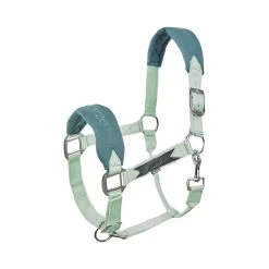 Horze Trixi Pony Soft Fleece Halter - Dusty Aqua