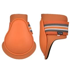 Horze Adepto Fetlock Boots - Coral Gold