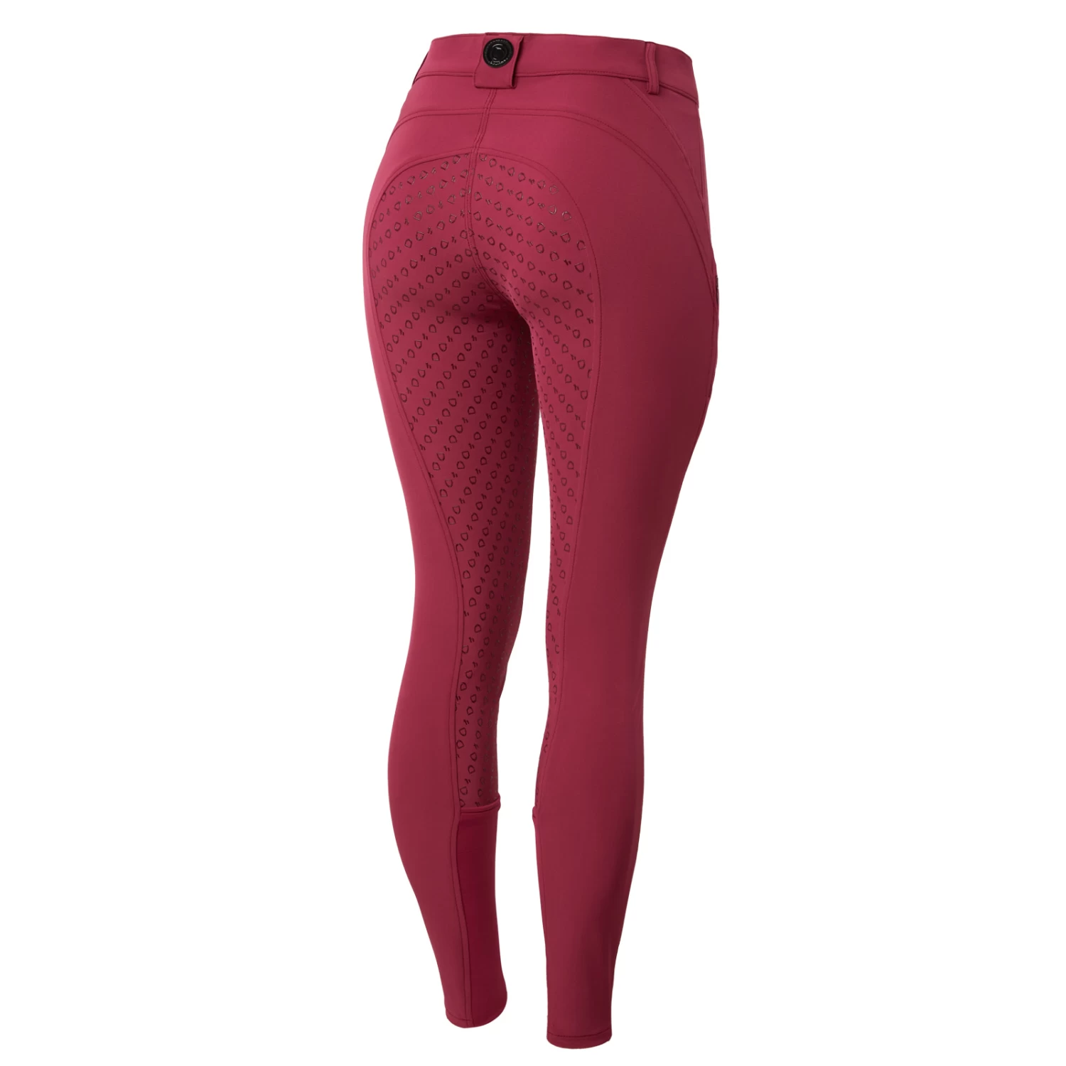 Horze Mila Womens High-Rise Full Seat Breeches - Anemone Dark Pink