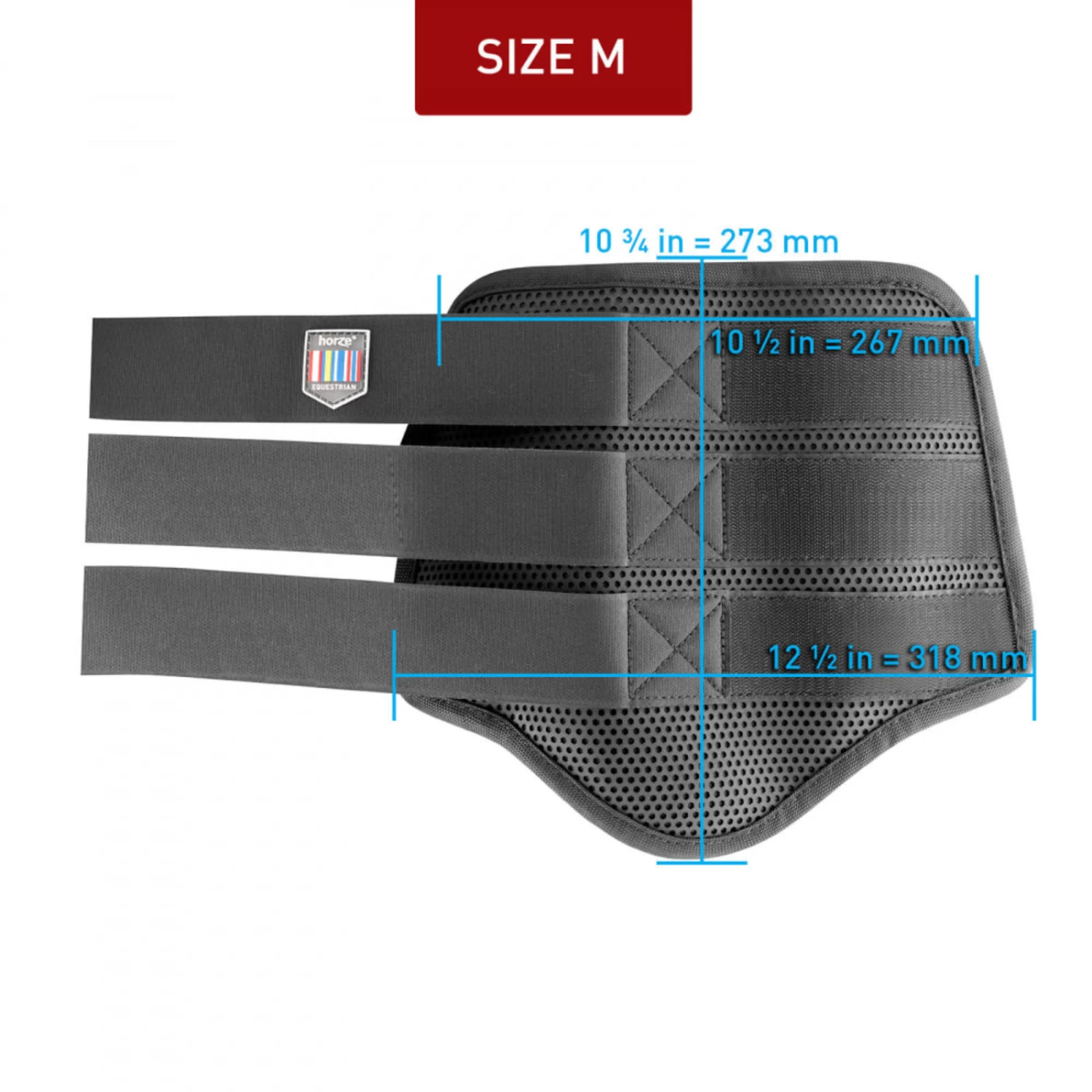 Horze Impact Flexi Strike Guard Boots - Rear - Black - Image 12