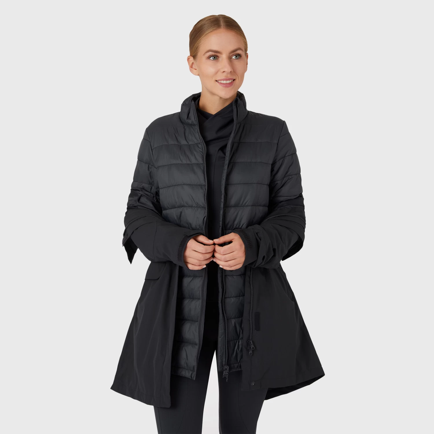 Horze Isabella Womens 3-in-1 Jacket - Black - Image 11