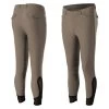 Equinavia Erik Mens Knee Patch Breeches - Mushroom Brown