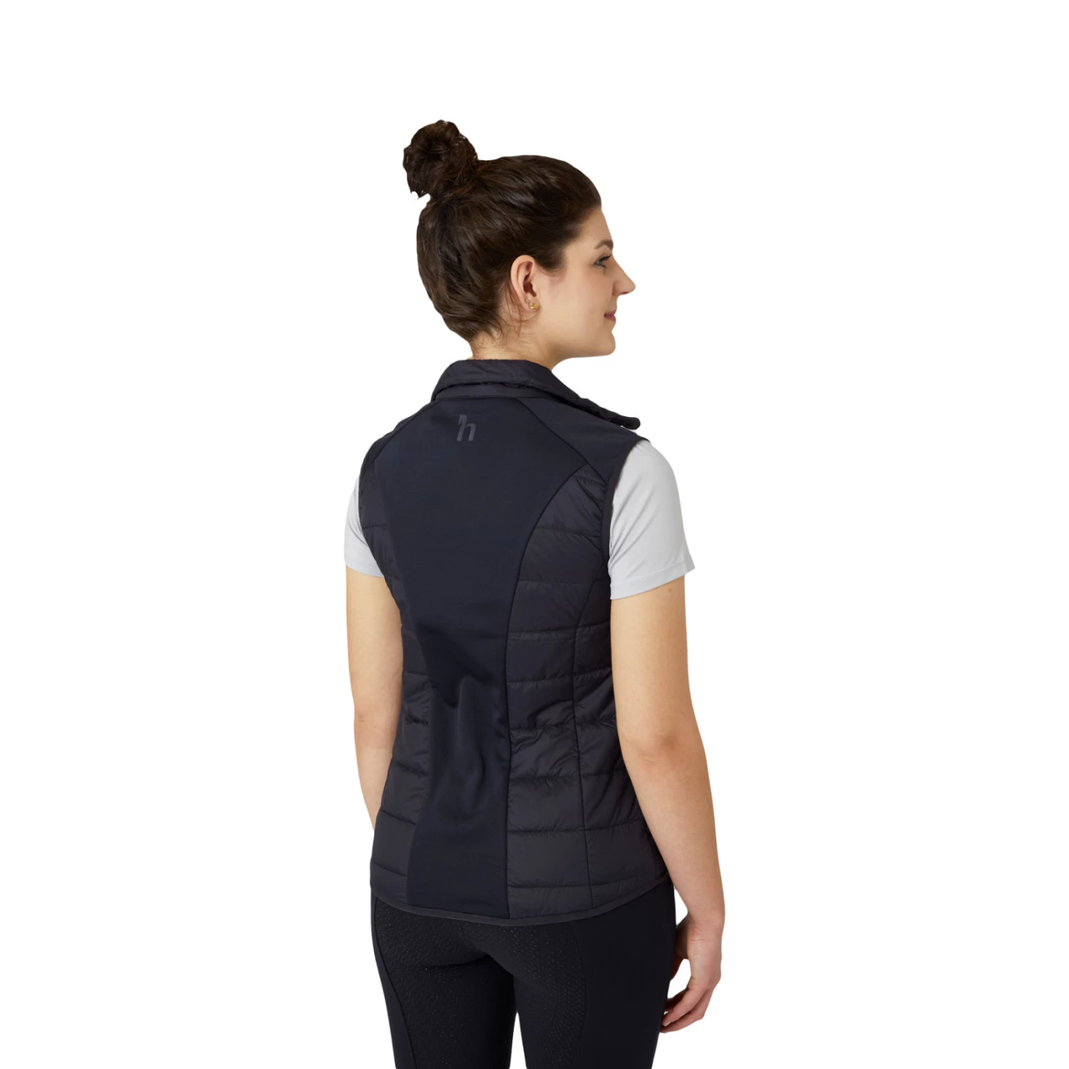 Horze Cameron Womens Hybrid Vest - Dark Navy - Image 8