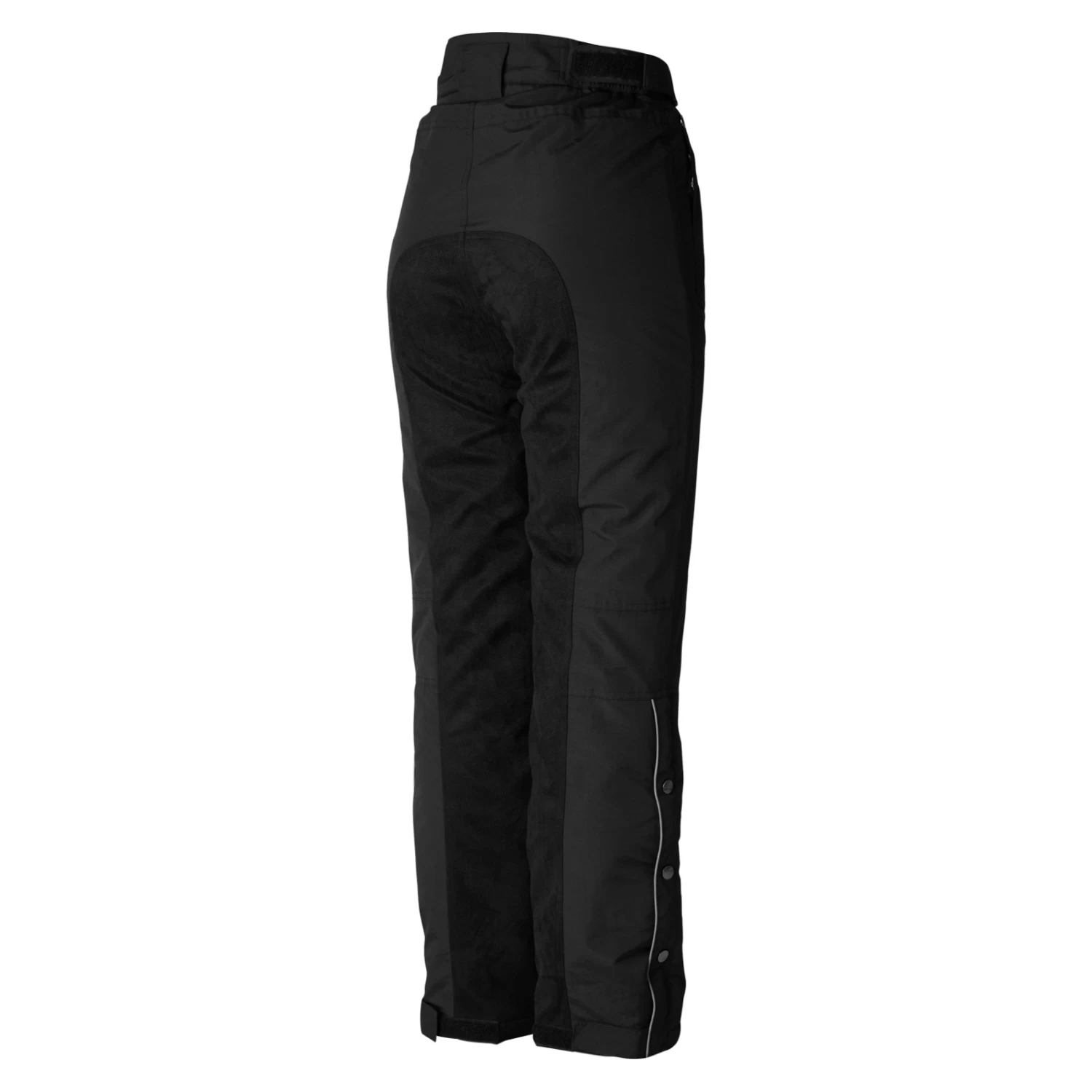 Horze Cheyenne Womens Padded Winter Riding Pants - Black - Image 6