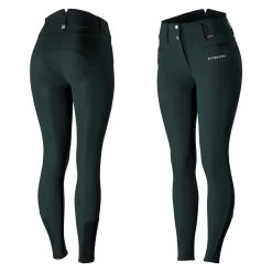 B Vertigo Tiffany Womens Silicone Full Seat Breeches - Scarab Green