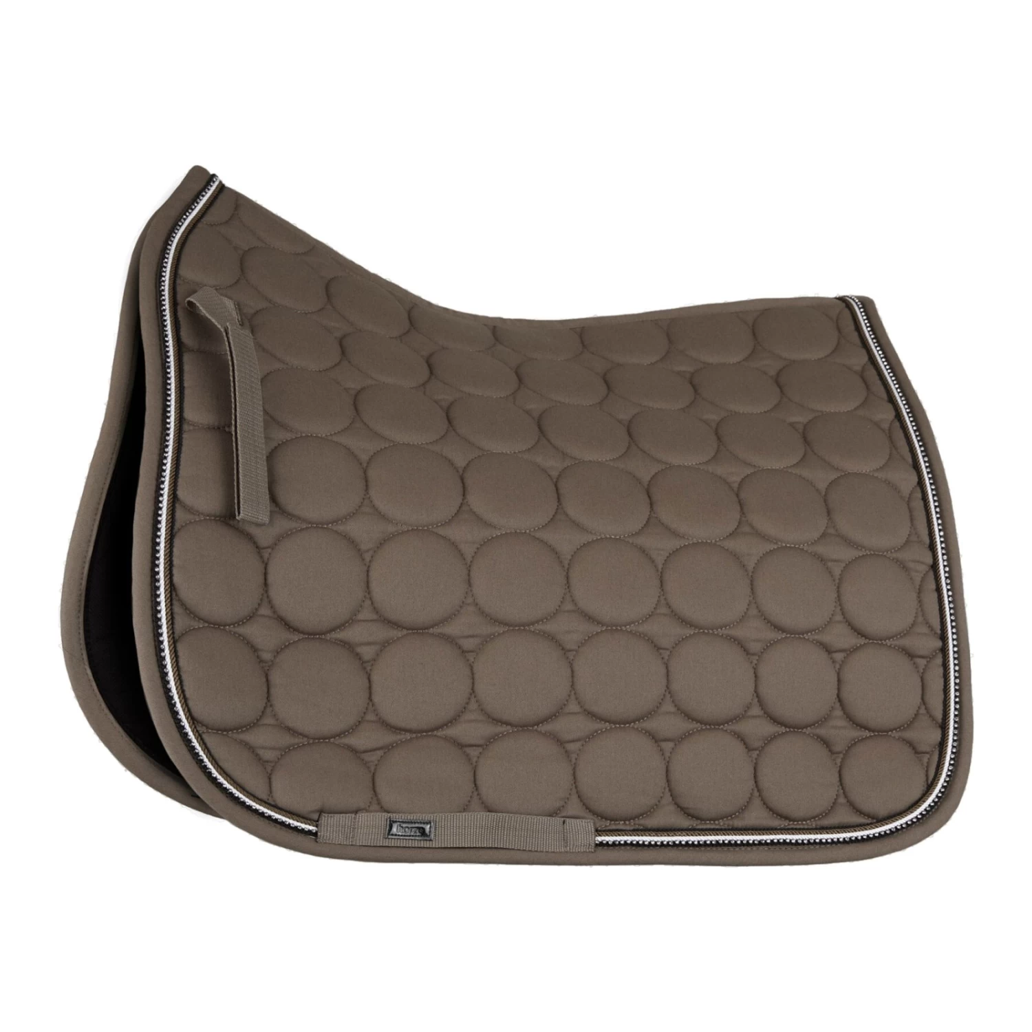 Horze Marquess Dressage Saddle Pad - Burnt Olive - Image 5