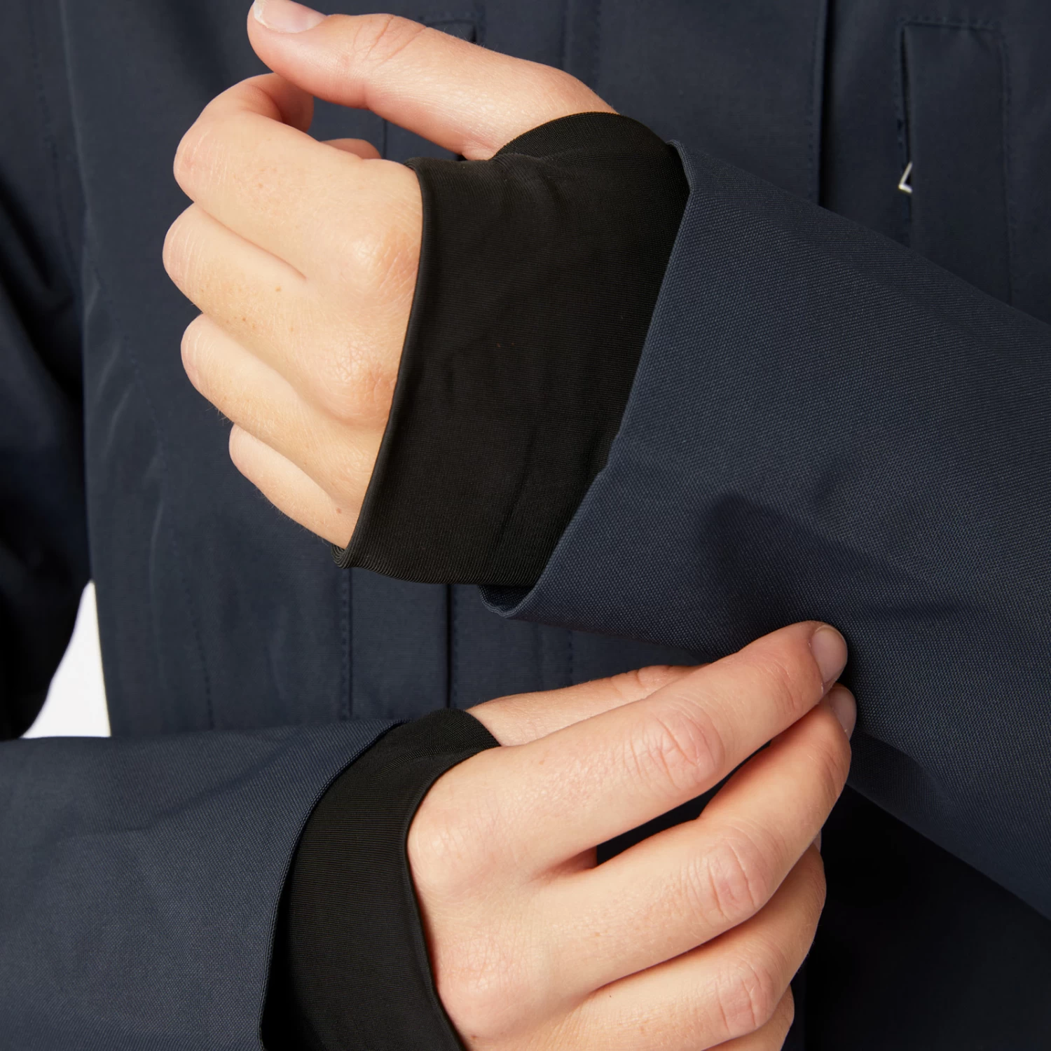 Horze Jadine Womens Winter Jacket - Dark Navy - Image 3