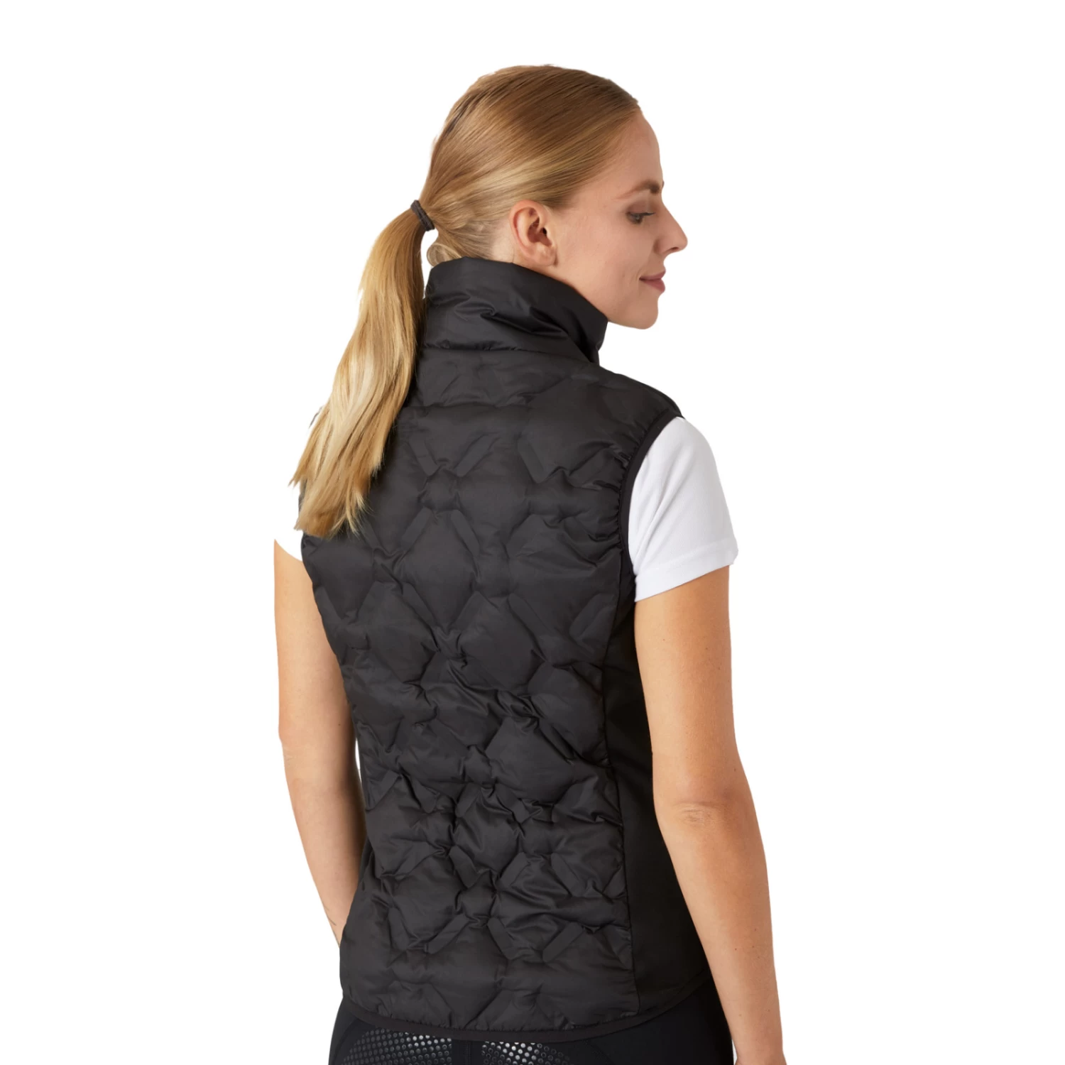 Horze Shelly Womens Vest - Black - Image 8