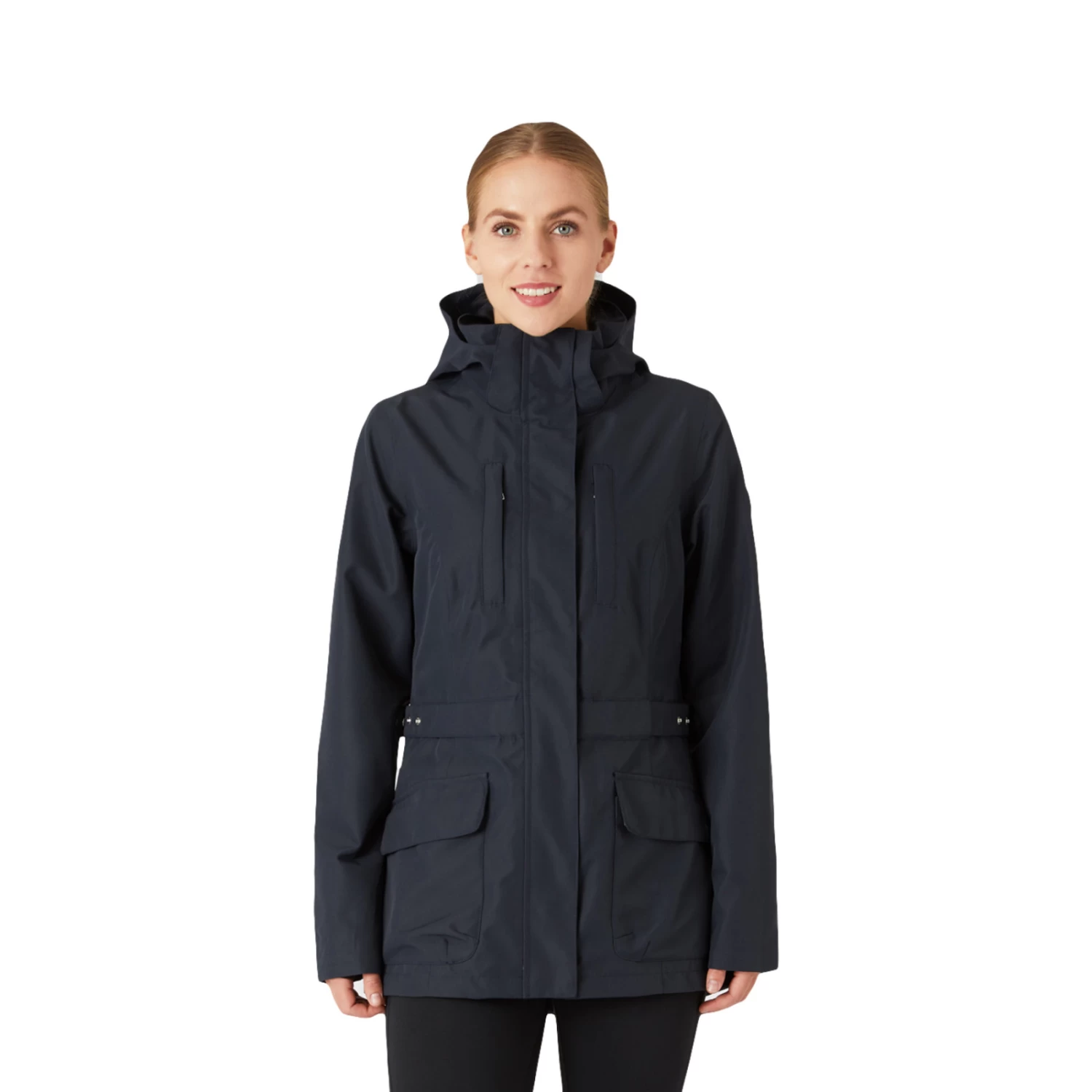 Horze Jadine Womens Waterproof Shell Jacket - Dark Navy