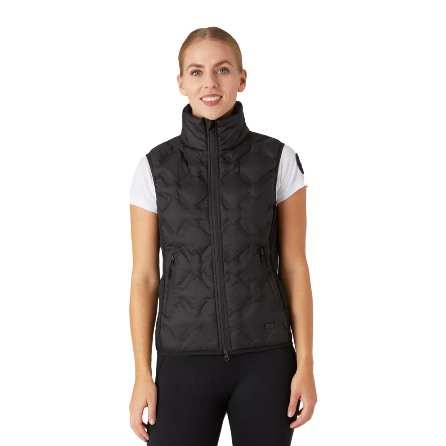 Horze Shelly Womens Vest - Black - Image 9