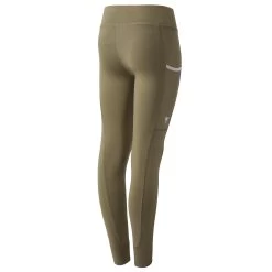 Horze Morgan Kids Knee Patch Riding Tights - Nutria