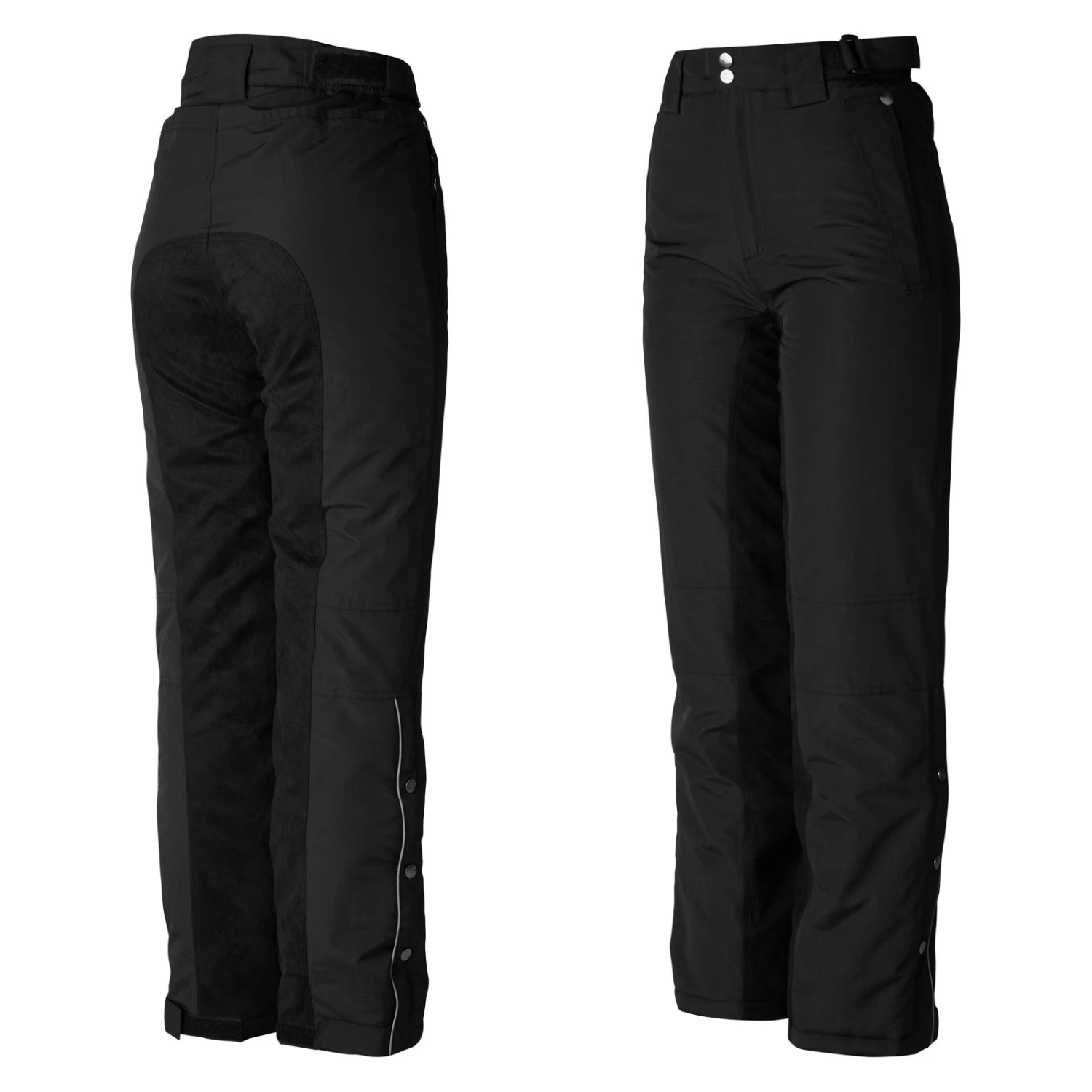 Horze Cheyenne Womens Padded Winter Riding Pants - Black