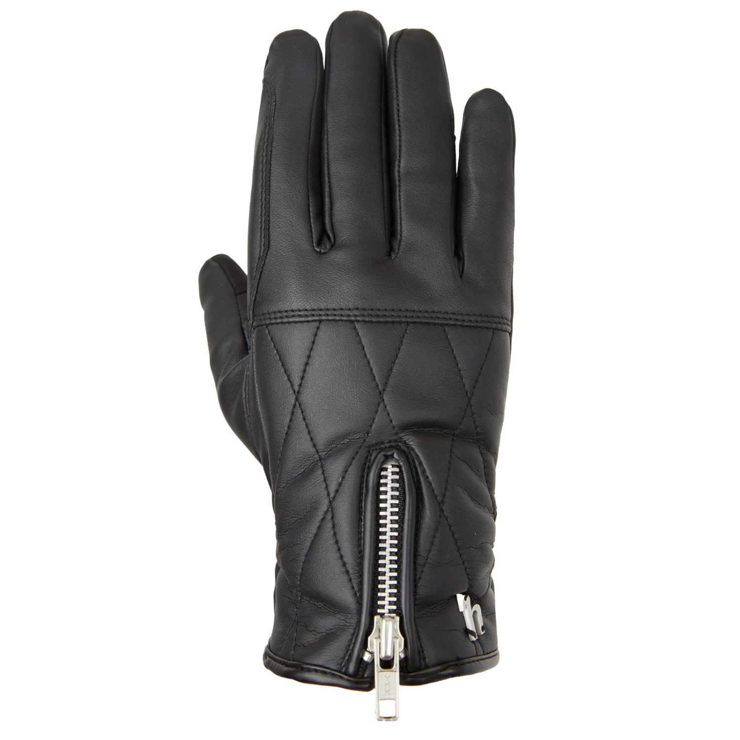 Horze Theresa Vegan Leather Winter Gloves - Black