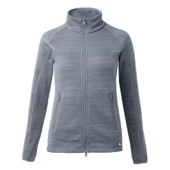 Horze Addison Womens Fleece Riding Jacket - Blackened Pearl