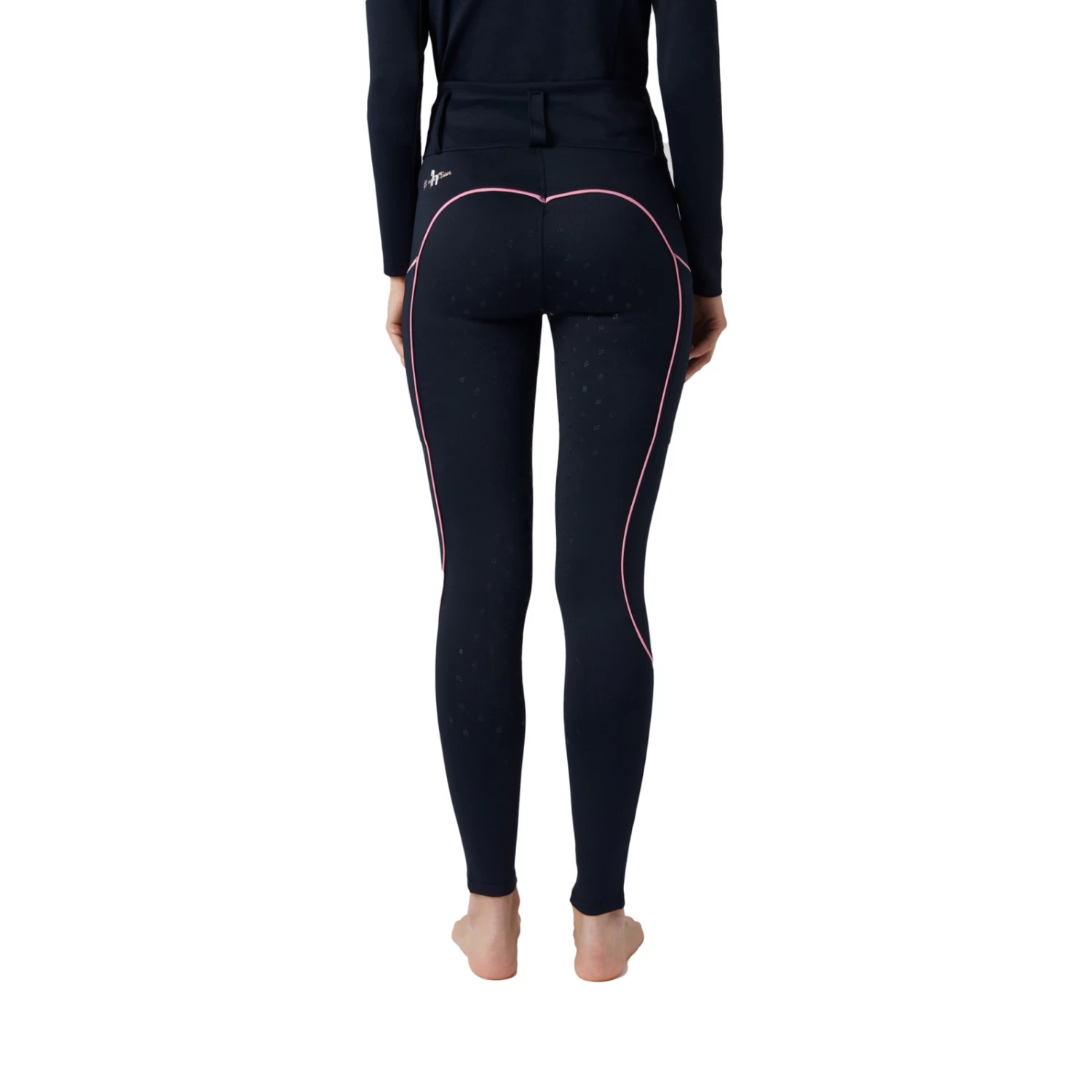 Horze Emery Young Rider Full Seat Tights - Dark Navy - Image 6