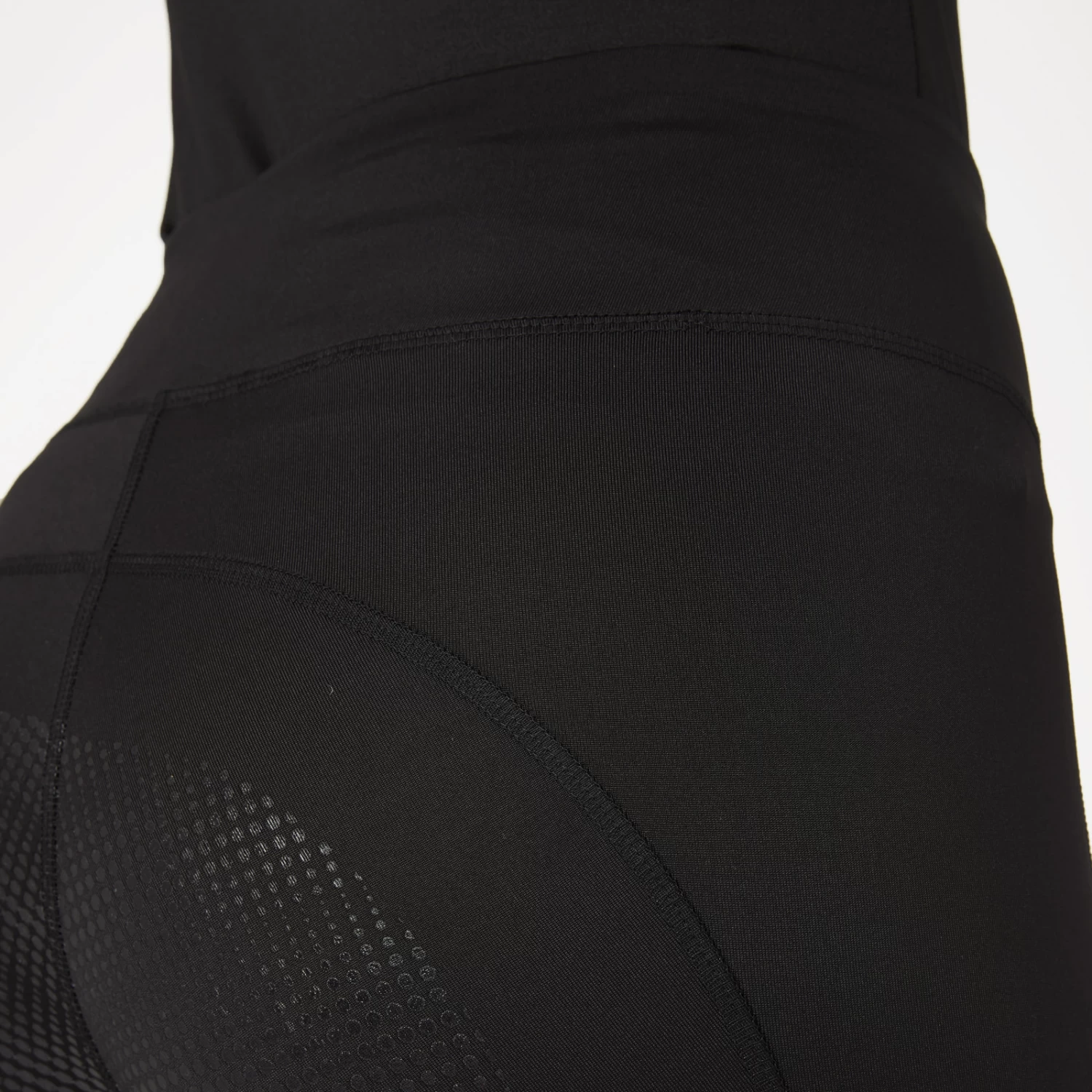 Horze Luminox Womens Tights With Reflective Print - Black - Image 3