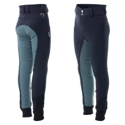 Horze Samara Kids Full Seat Breeches - Dark Navy