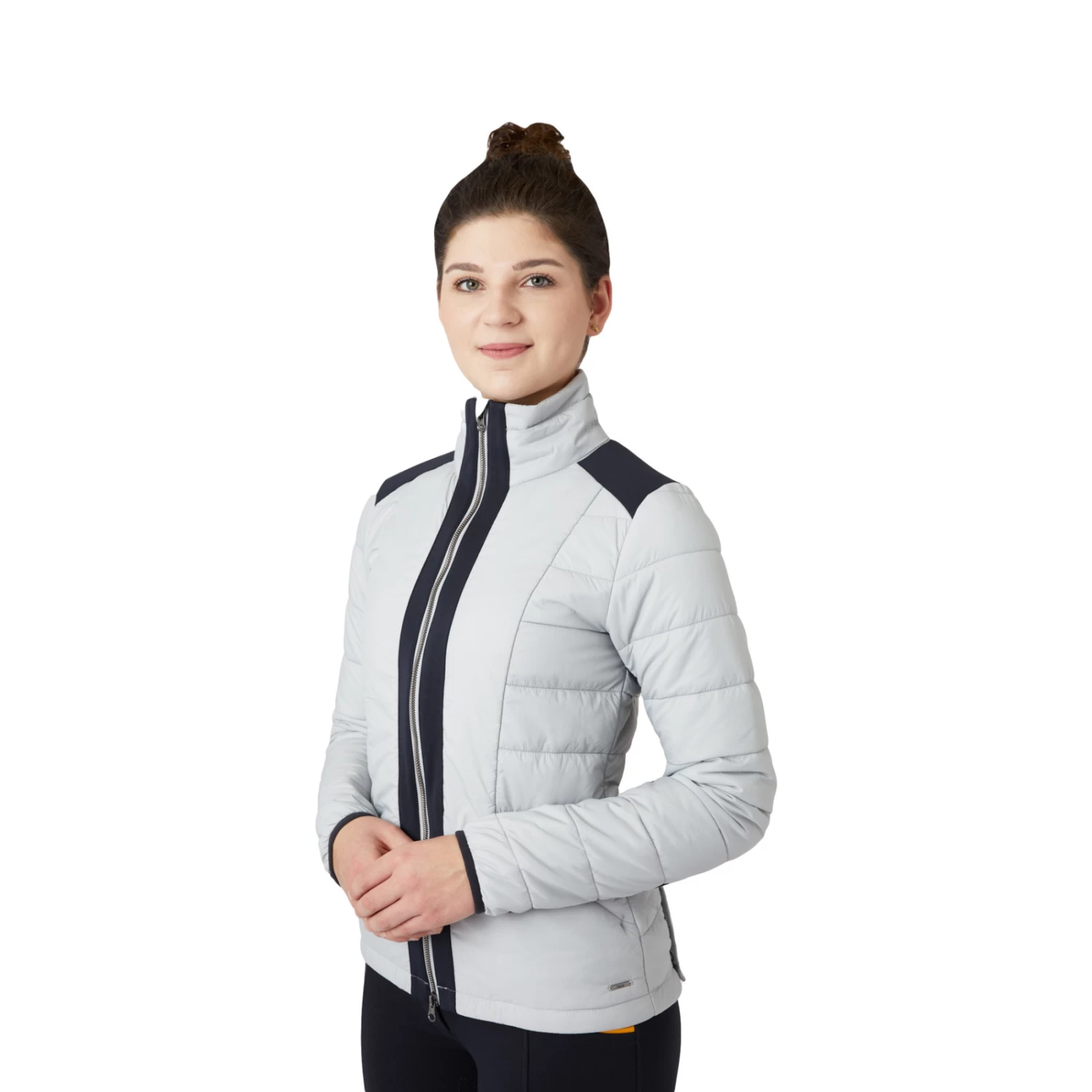 Horze Cameron Womens Hybrid Jacket - Dark Navy - Image 9