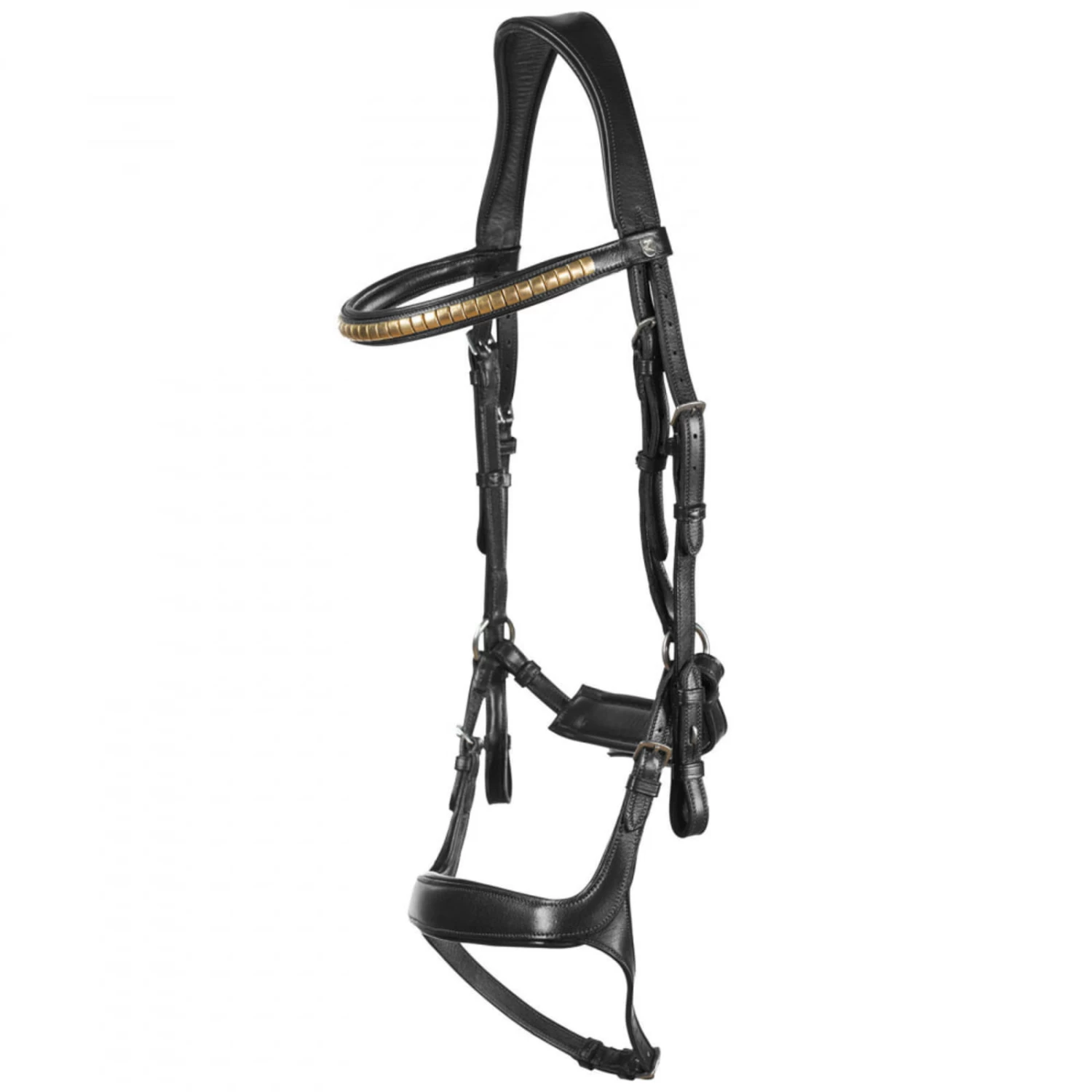 Horze Stewart Anatomical Bridle - Black - Image 3
